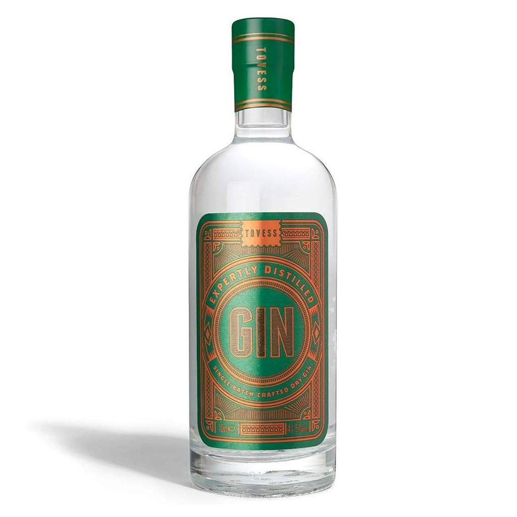 Tovess Single Batch Crafted Dry Gin Gin Tovess Gin