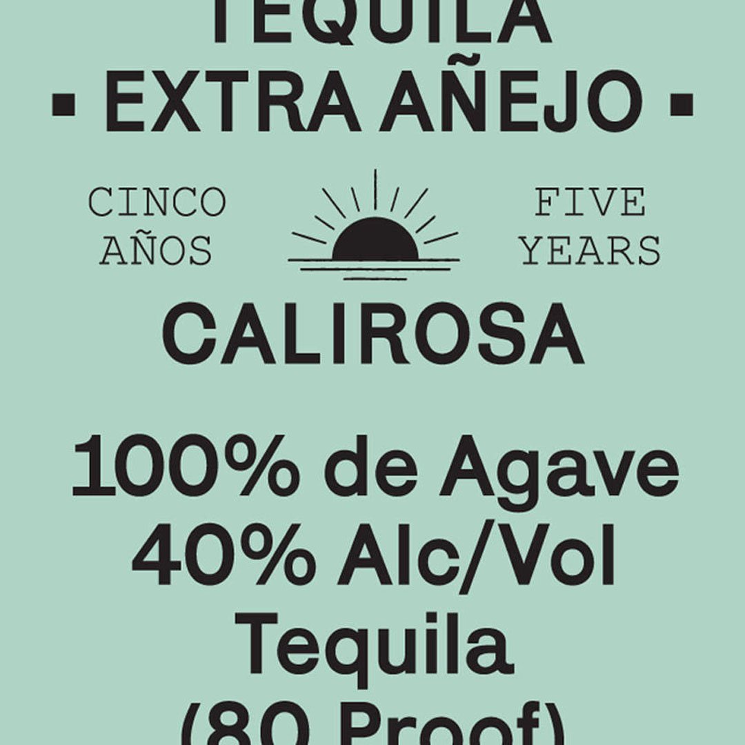 Calirosa 5 Year Old Extra Anejo Tequila Tequila Calirosa