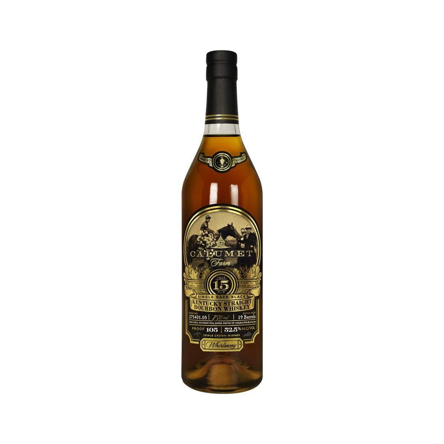 Calumet 15 Year Old Bourbon Kentucky Straight Bourbon Whiskey Calumet Farm