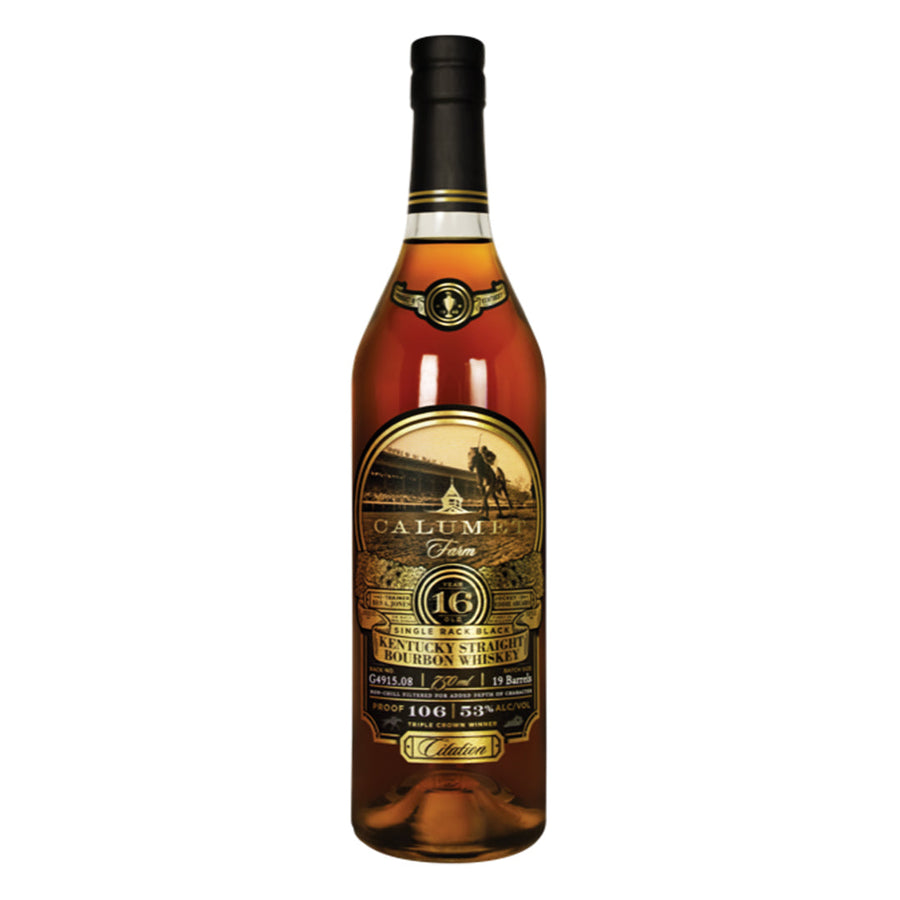 Calumet Farm 16 Year Old Bourbon Kentucky Straight Bourbon Whiskey Calumet Farm