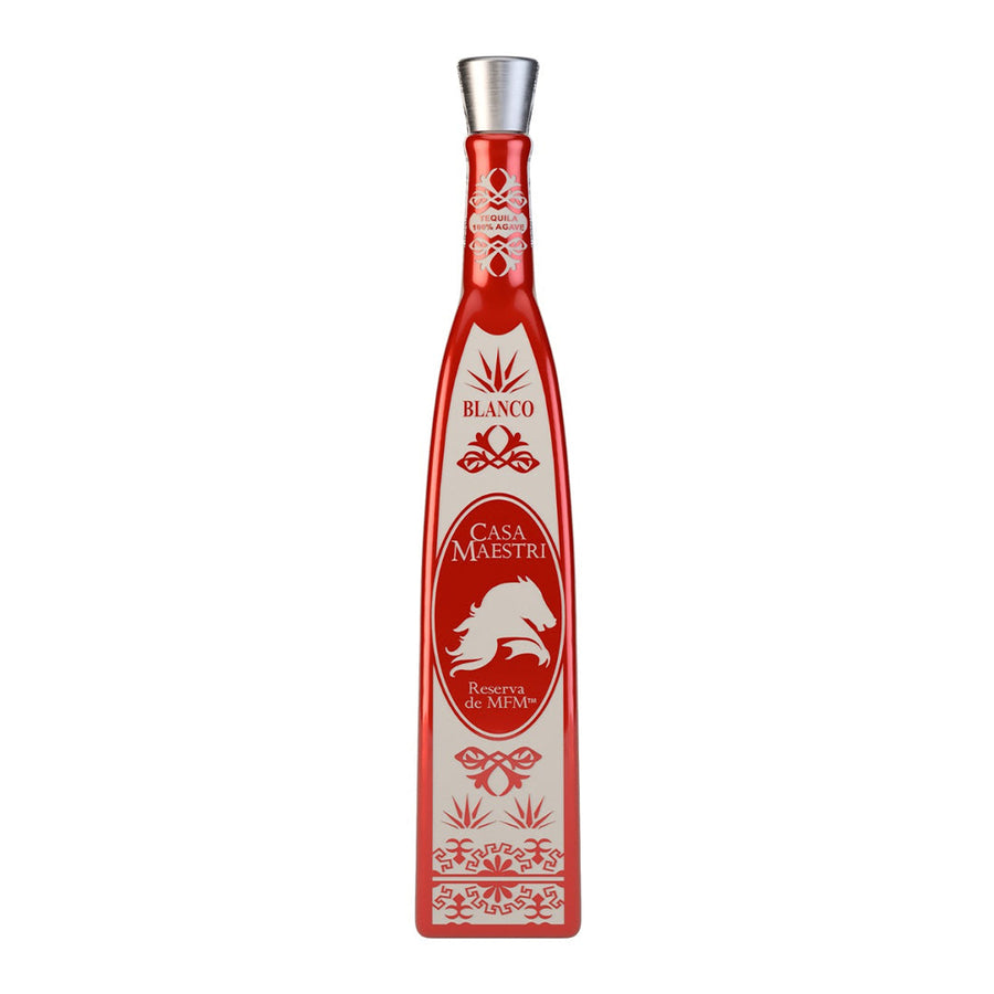 Casa Maestri Blanco Red Ceramic Tequila Casa Maestri