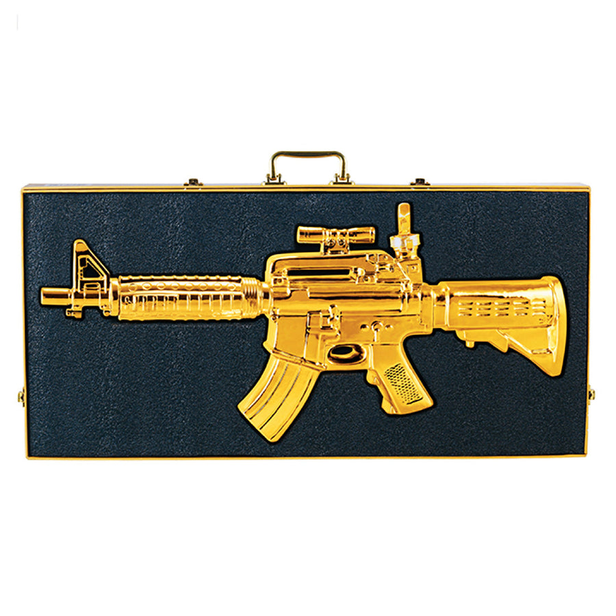 Casino Azul Gold Rifle Anejo 1.75L Tequila Casino Azul