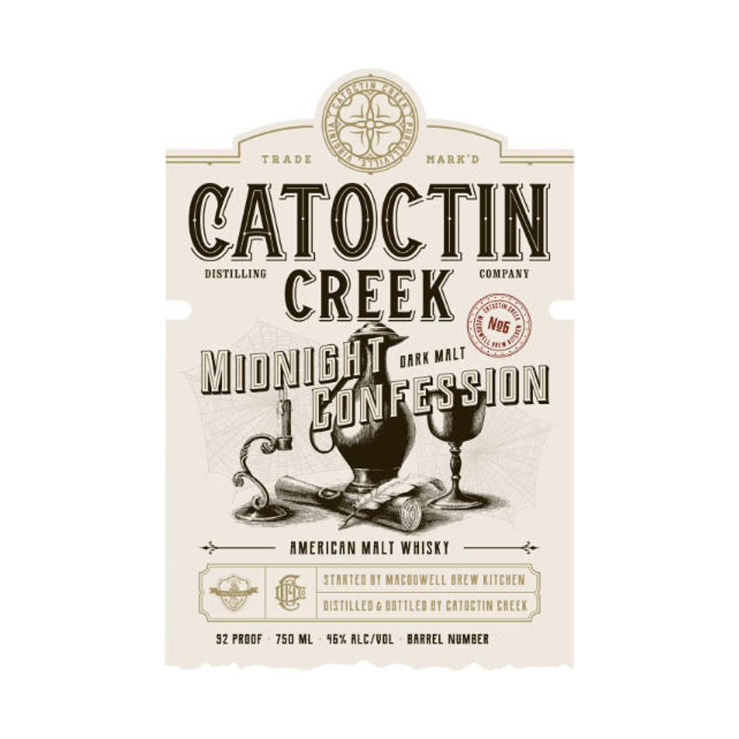 Catoctin Creek Midnight Confession American Malt Whisky American Malt Whisky Catoctin Creek Distilling Company