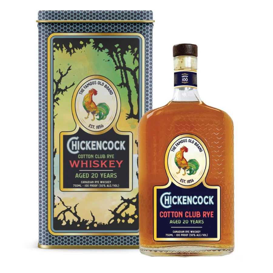 Chicken Cock Cotton Club 20 Year Old Rye Whiskey Rye Whiskey Chicken Cock