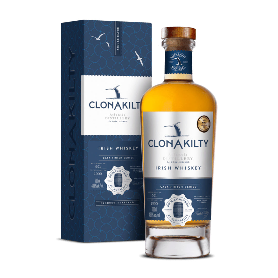 Clonakilty Double Oak Finish Irish Whiskey Irish Whisky Clonakilty Distillery
