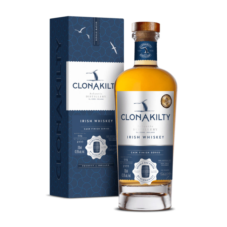 Clonakilty Double Oak Finish Irish Whiskey Irish Whisky Clonakilty Distillery