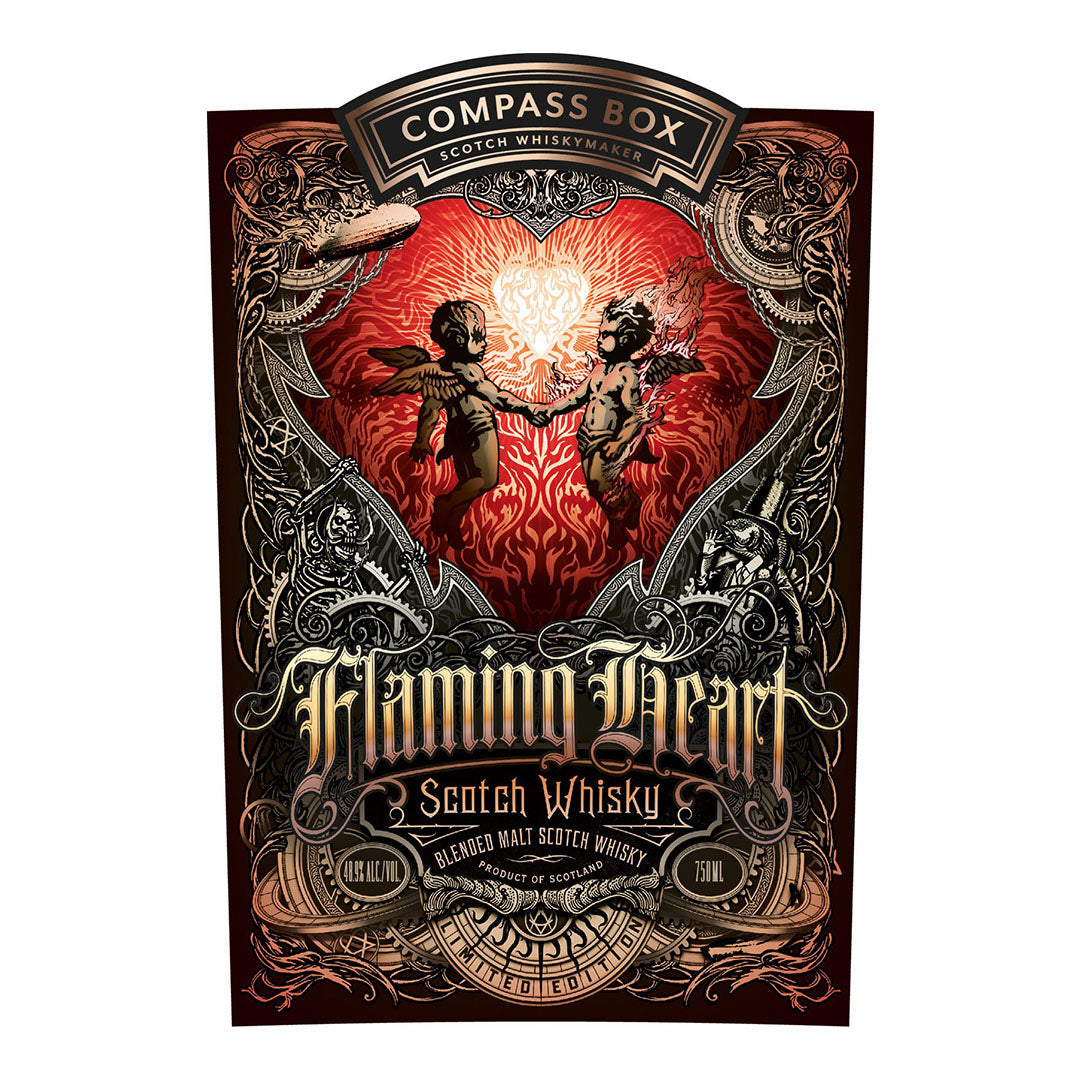 Compass Box Flaming Heart Scotch Whisky Compass Box