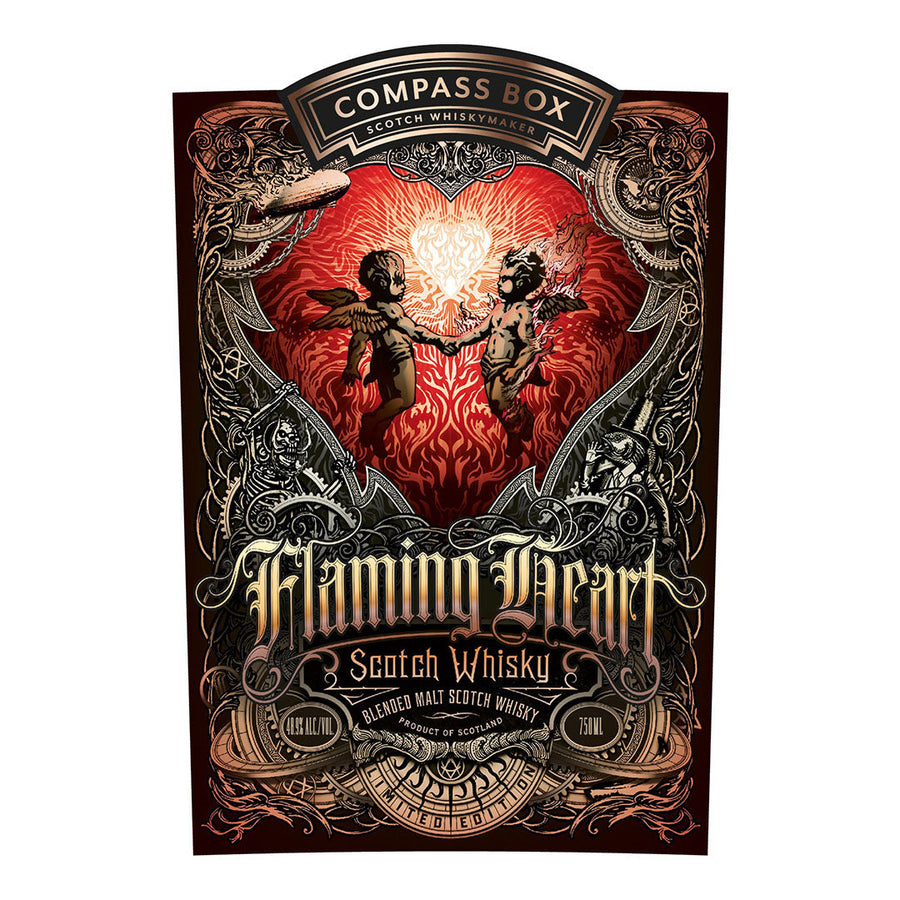 Compass Box Flaming Heart Scotch Whisky Compass Box