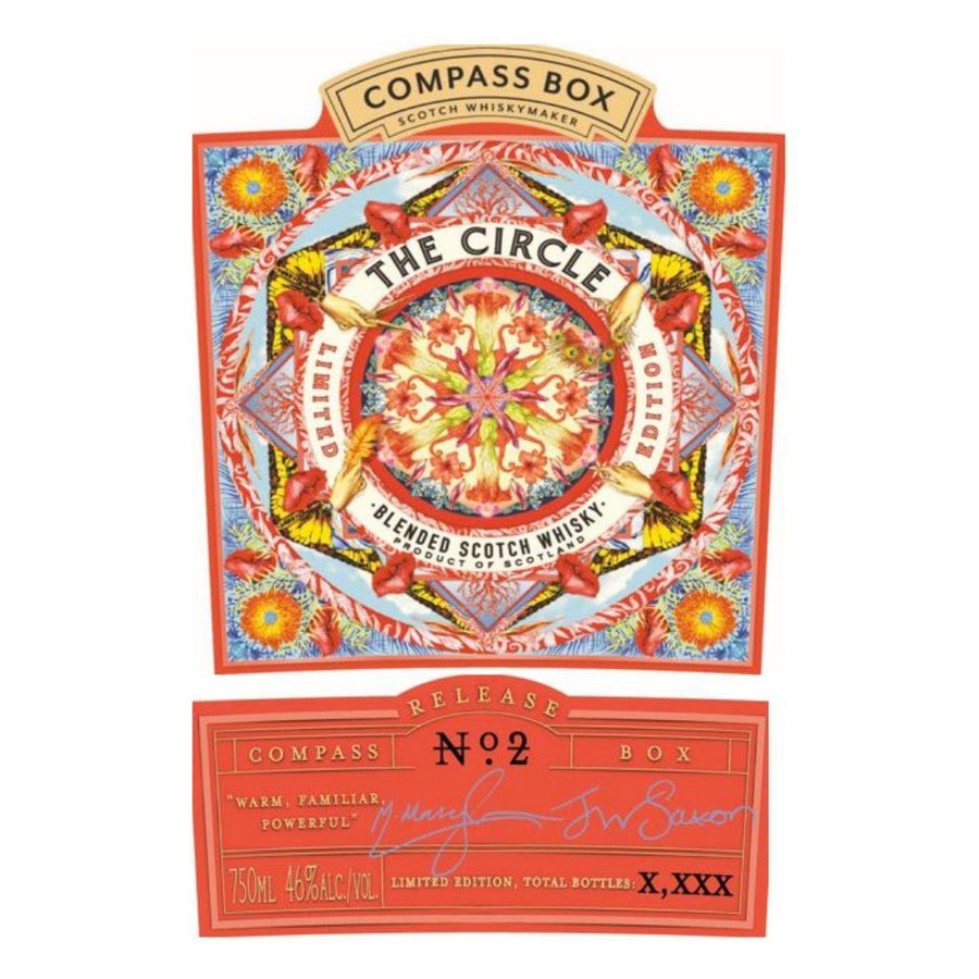Compass Box The Circle No.2 Whiskey Scotch Whisky Compass Box