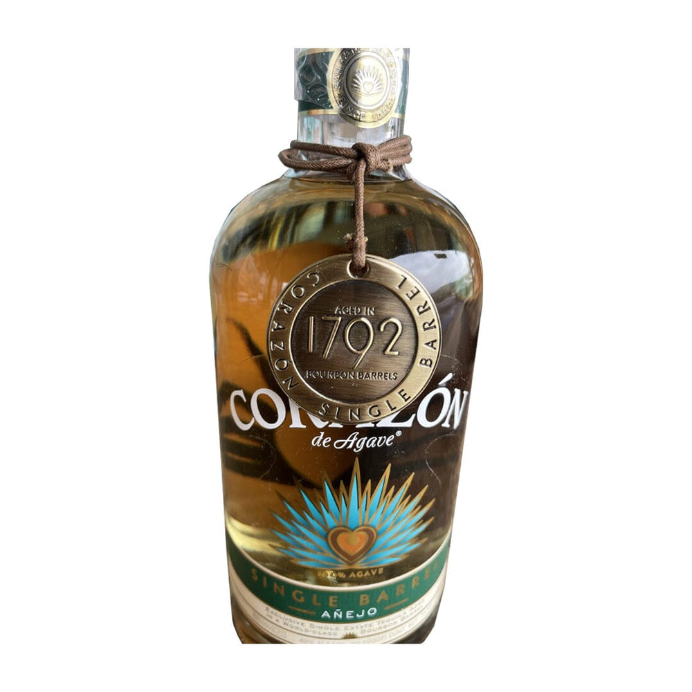 Corazon 'San Diego Barrel Boys' Single Barrel Anejo Tequila Aged in 1792 Bourbon Barrels Tequila Corazon Tequila