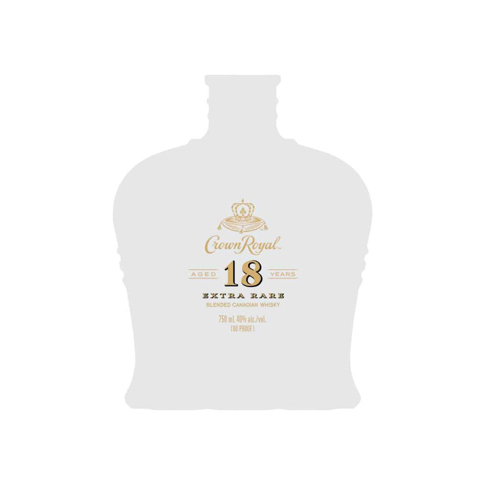 Crown Royal 18 Year Old Extra Rare Canadian Whisky Crown Royal