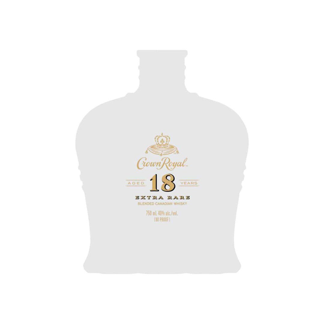 Crown Royal 18 Year Old Extra Rare Canadian Whisky Crown Royal
