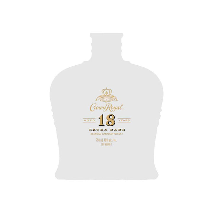 Crown Royal 18 Year Old Extra Rare Canadian Whisky Crown Royal