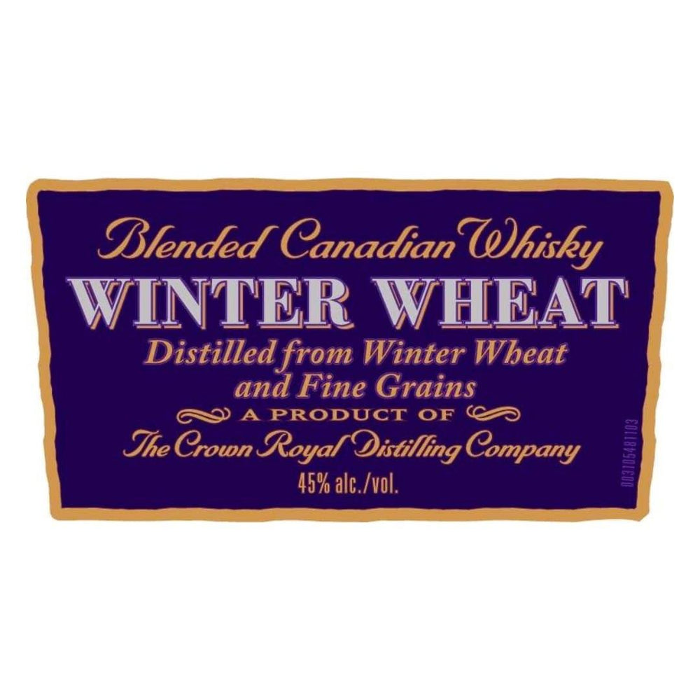 Crown Royal Noble Collection Winter Wheat Canadian Whisky Crown Royal