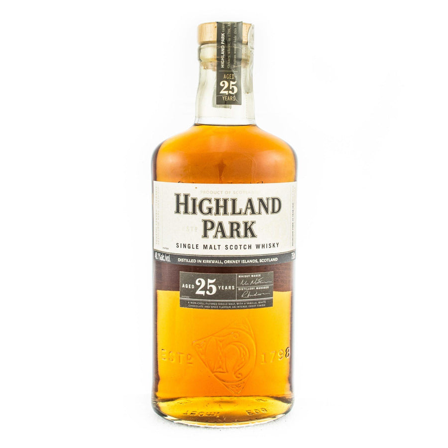 Highland Park 25 Year Old Scotch Highland Park