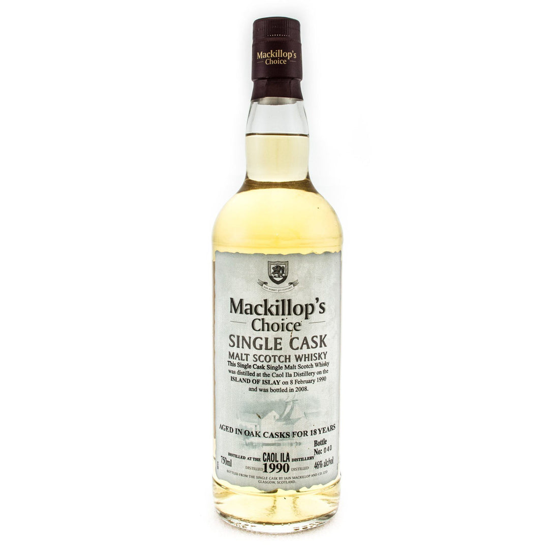 Mackillop's Choice Single Cask 18 Year Old Scotch Mackillop's Choice