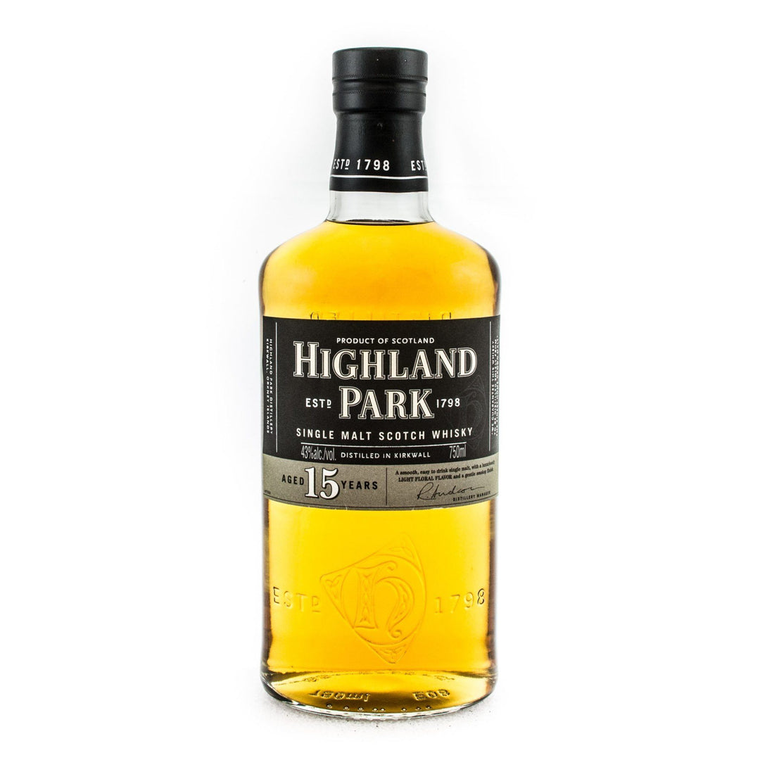 Highland Park 15 Year Old Scotch Highland Park