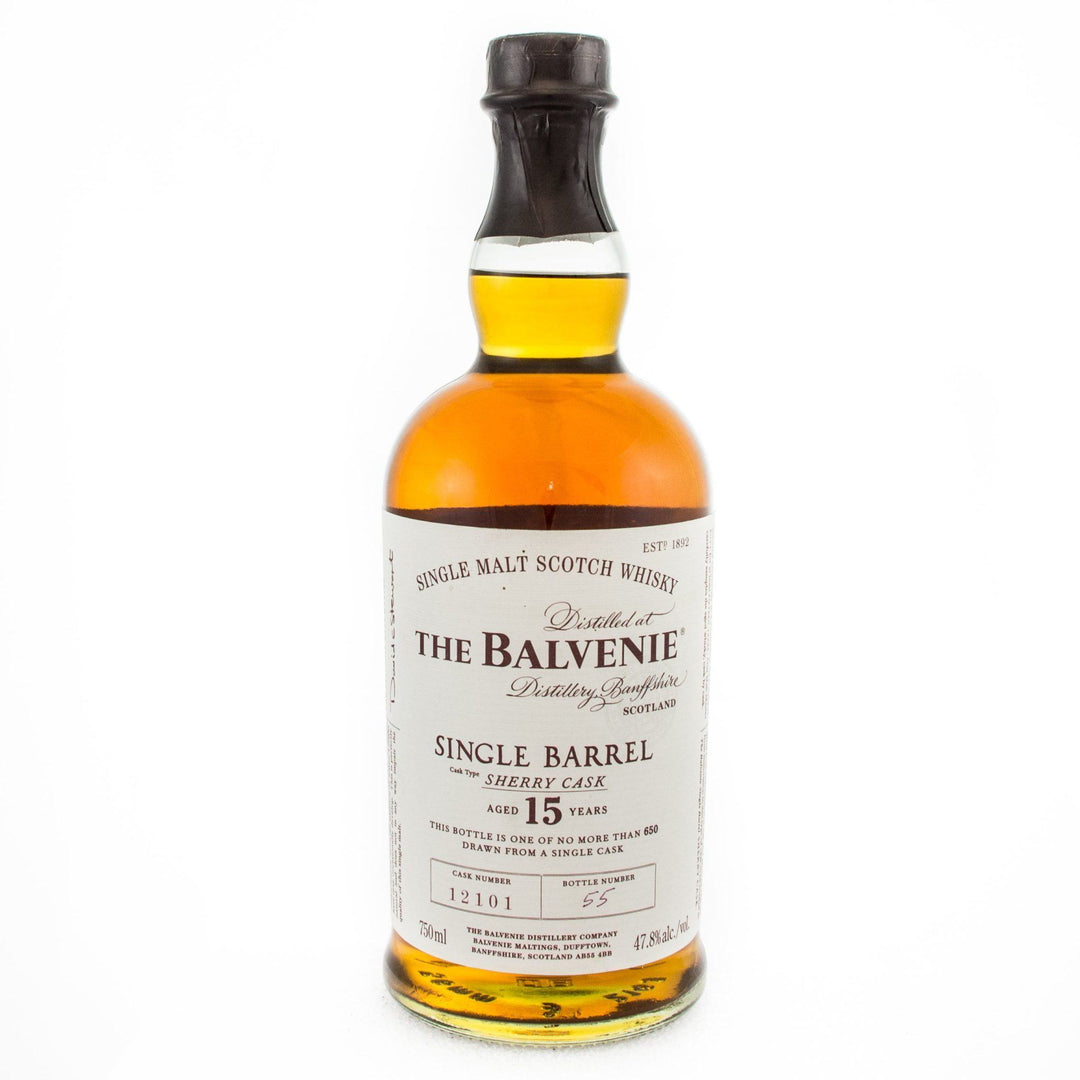 The Balvenie Single Barrel 15 Scotch The Balvenie