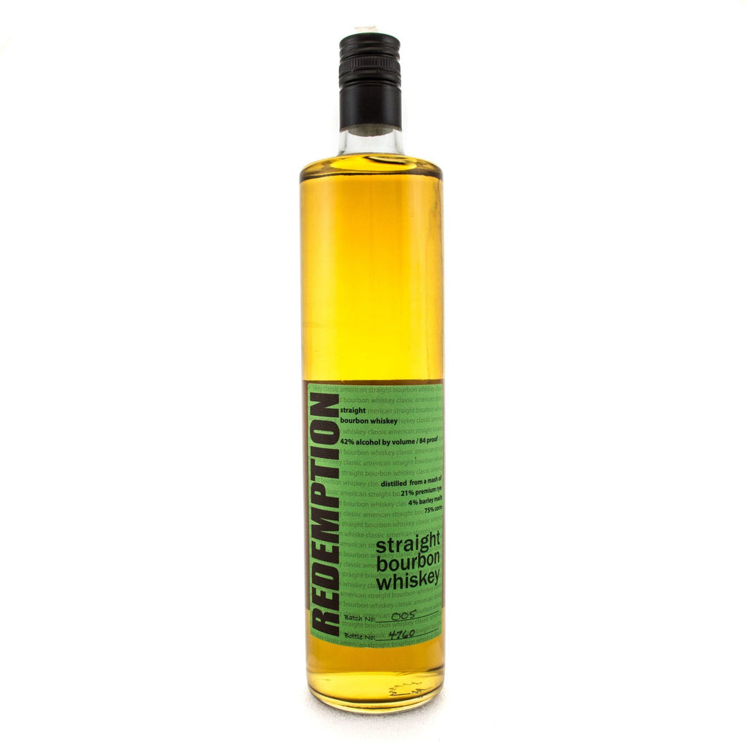 Redemption Straight Bourbon Whiskey Bourbon Redemption
