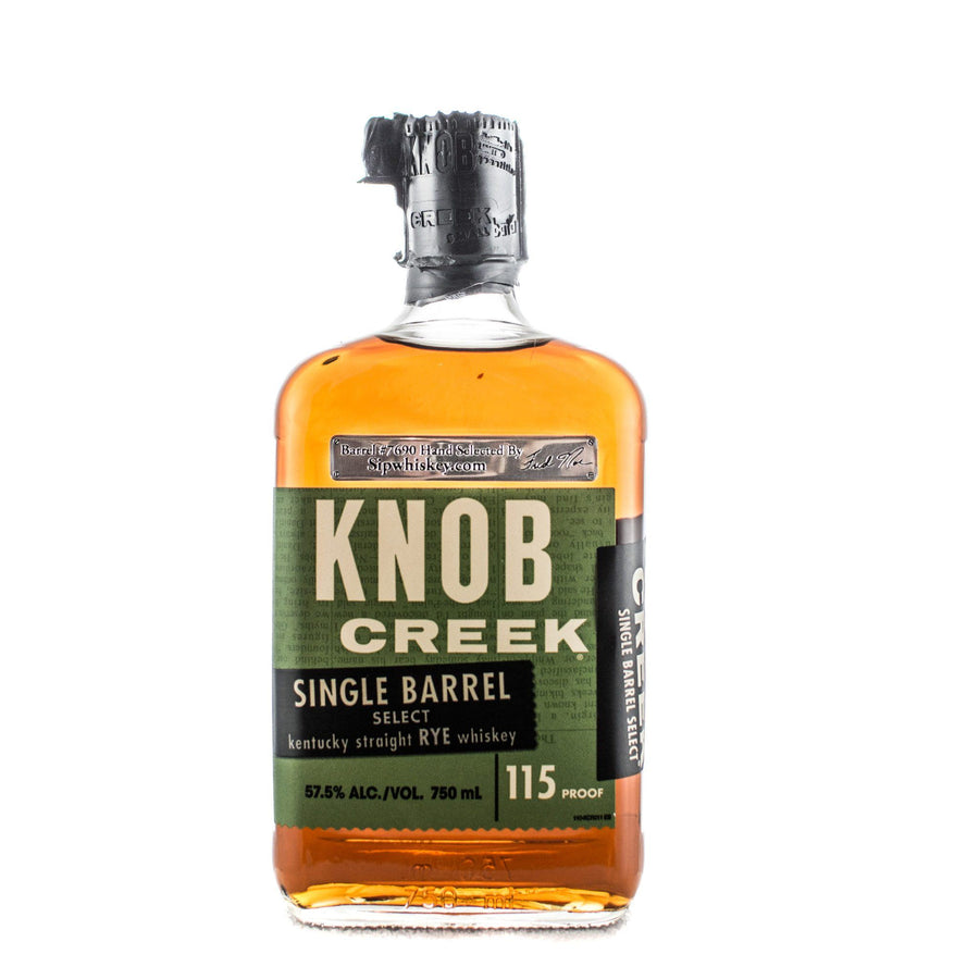 Knob Creek Single Barrel Select | Barrell #7690 | Hand Selected For SipWhiskey.Com Rye Whiskey Knob Creek