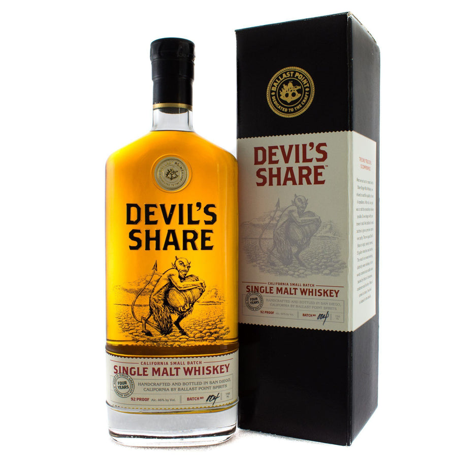 Ballast Point Devil's Share Batch #4 American Whiskey Ballast Point