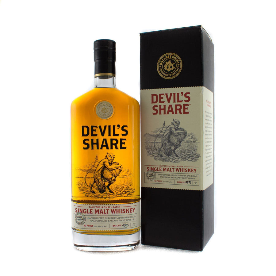 Ballast Point Devil's Share Batch #3 American Whiskey Ballast Point