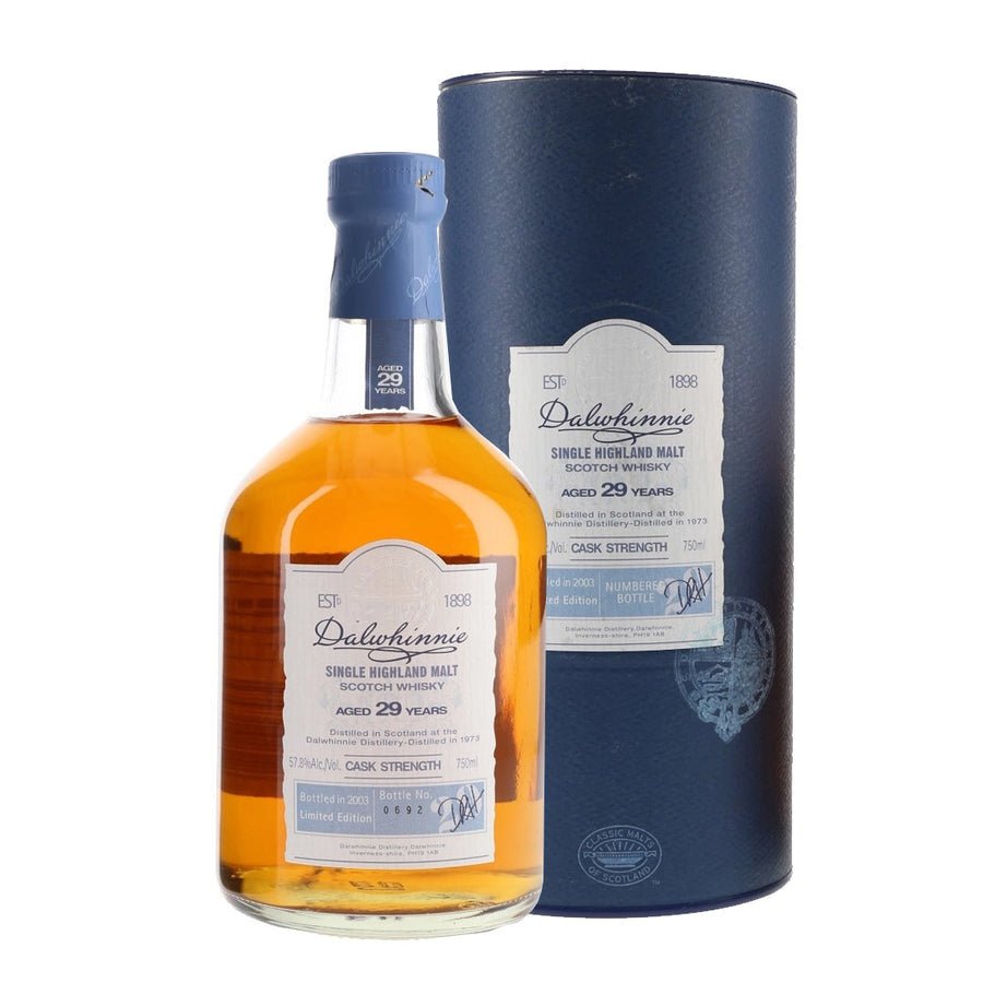 Dalwhinnie 29 Year Old 2003 Limited Edition Cask Strength Scotch Whisky Dalwhinnie