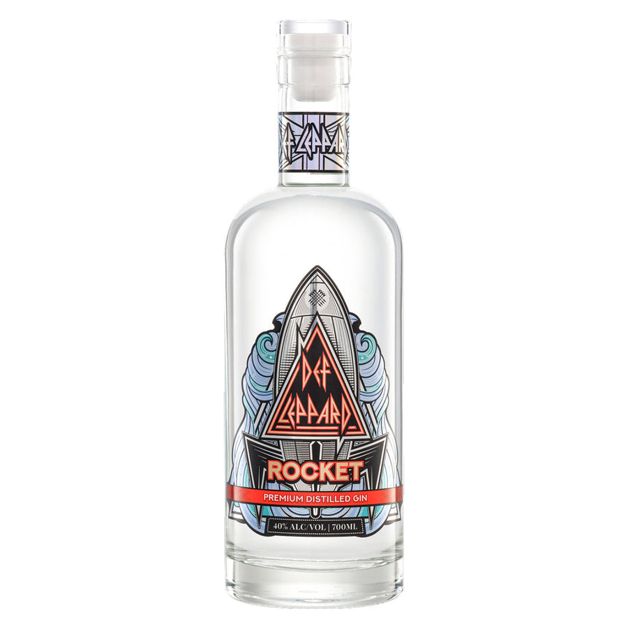 Def Leppard Rocket Premium Distilled Gin Gin Def Leppard