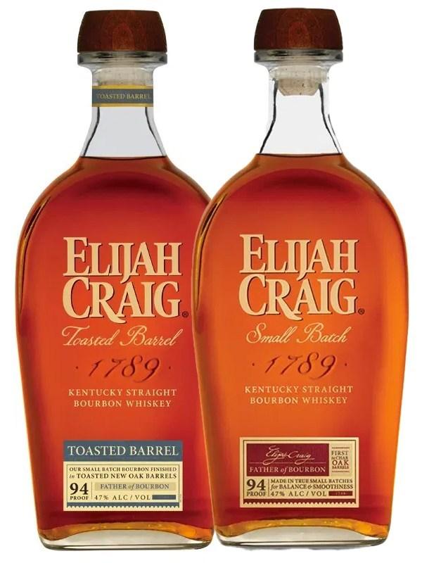 Elijah Craig Toasted Barrel and Small Batch Bundle Bourbon Elijah Craig