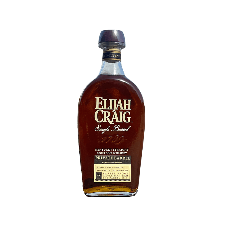 Elijah Craig Barrel Proof Single Barrel Kentucky Straight Bourbon Whiskey Elijah Craig