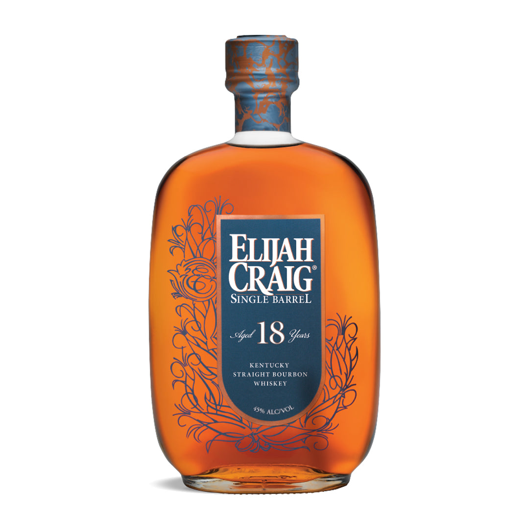 Elijah Craig Single Barrel 18 Year Old Script Bottling in 1999 Kentucky Straight Bourbon Whiskey Elijah Craig