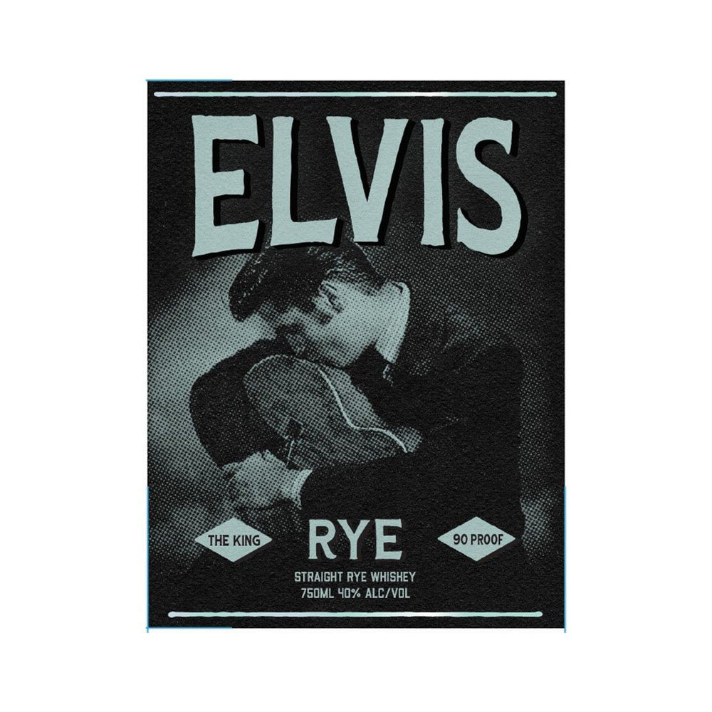 Elvis The King Straight Rye Whiskey Straight Rye Whiskey Elvis Whiskey