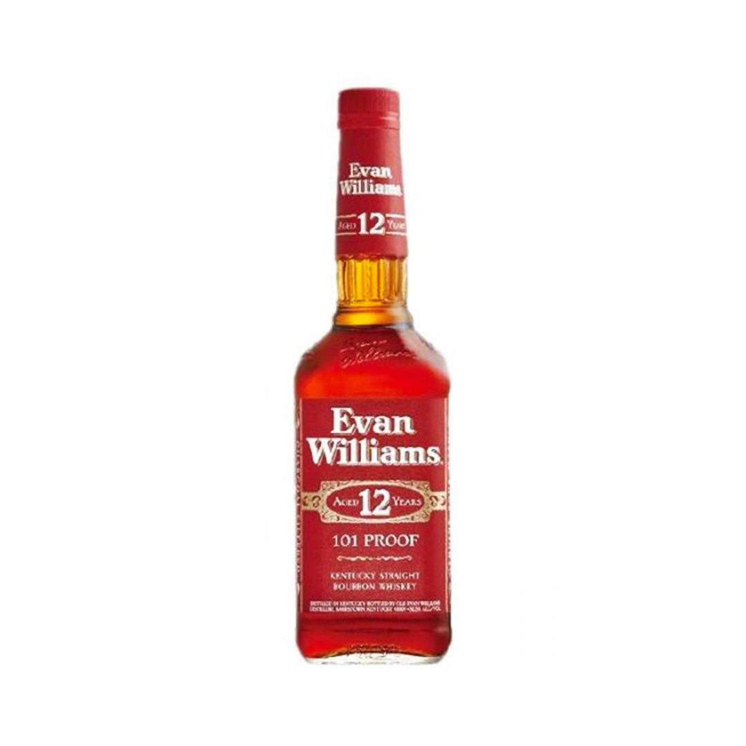 Evan Williams 12 Year Red Label Kentucky Straight Bourbon Whiskey Evan Williams