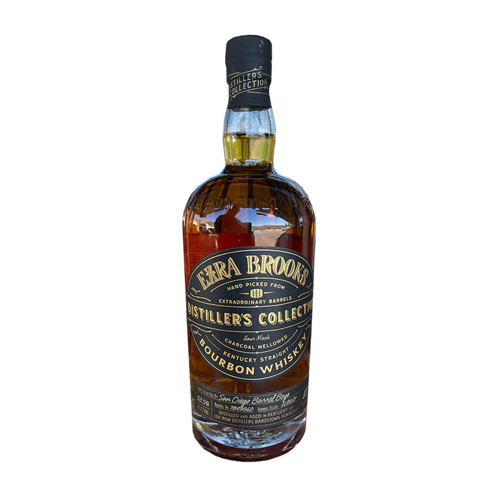 Ezra Brooks Distiller's Collection Kentucky Straight Bourbon Whiskey Selected by San Diego Barrel Boys Kentucky Straight Bourbon Whiskey Ezra Brooks
