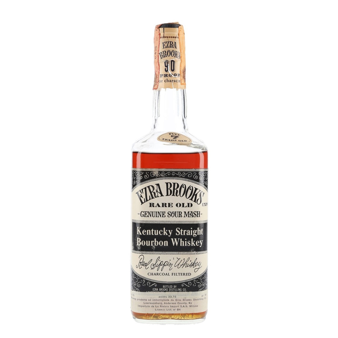 Ezra Brooks Rare Old 7 Year Kentucky Straight Bourbon Kentucky Straight Bourbon Whiskey Ezra Brooks