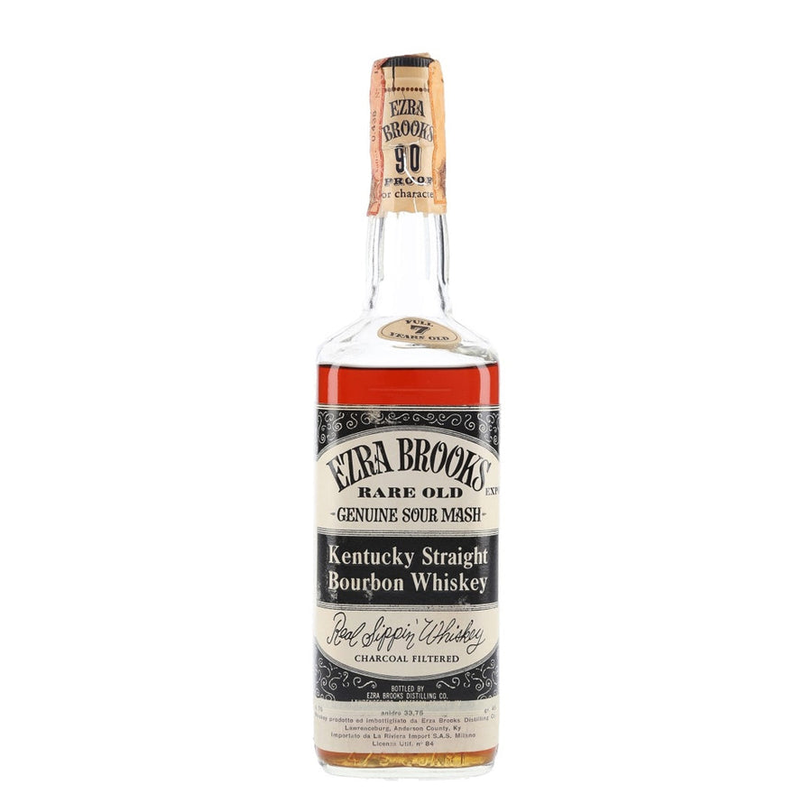 Ezra Brooks Rare Old 7 Year Kentucky Straight Bourbon Kentucky Straight Bourbon Whiskey Ezra Brooks