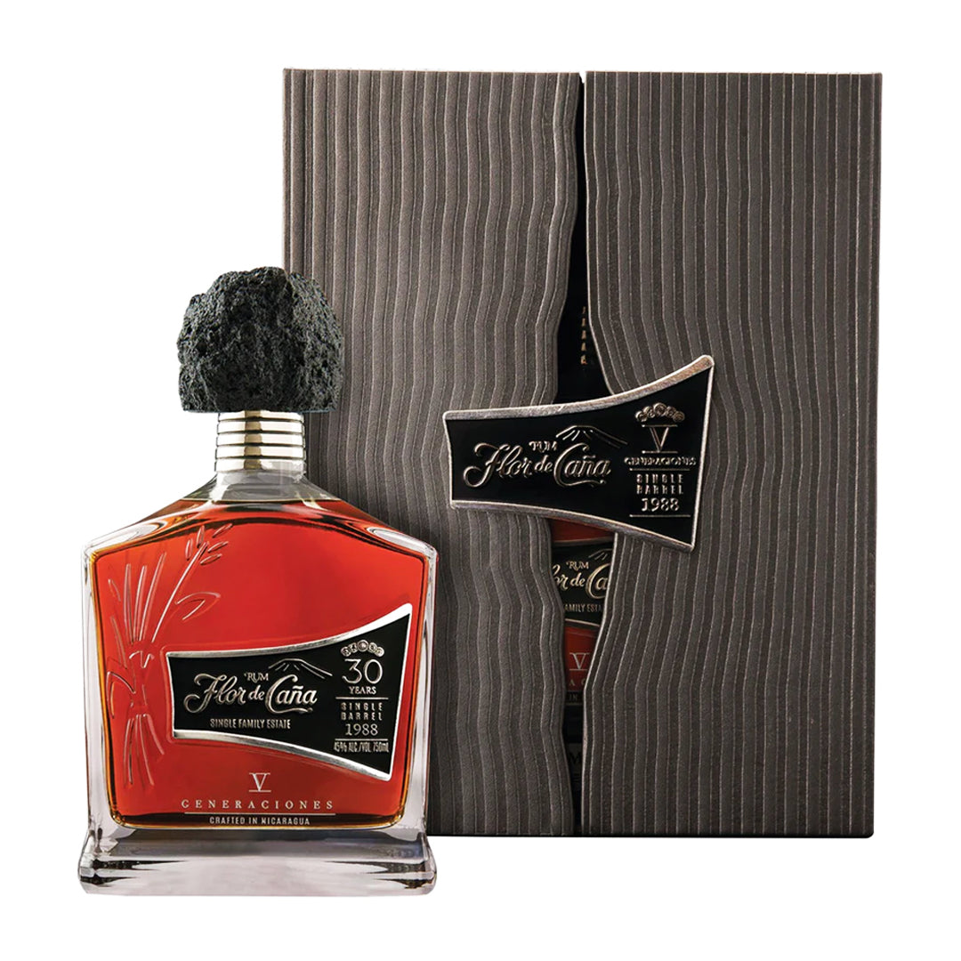 Flor de Cana 30 Year Old Rum Flor De Caña Rum