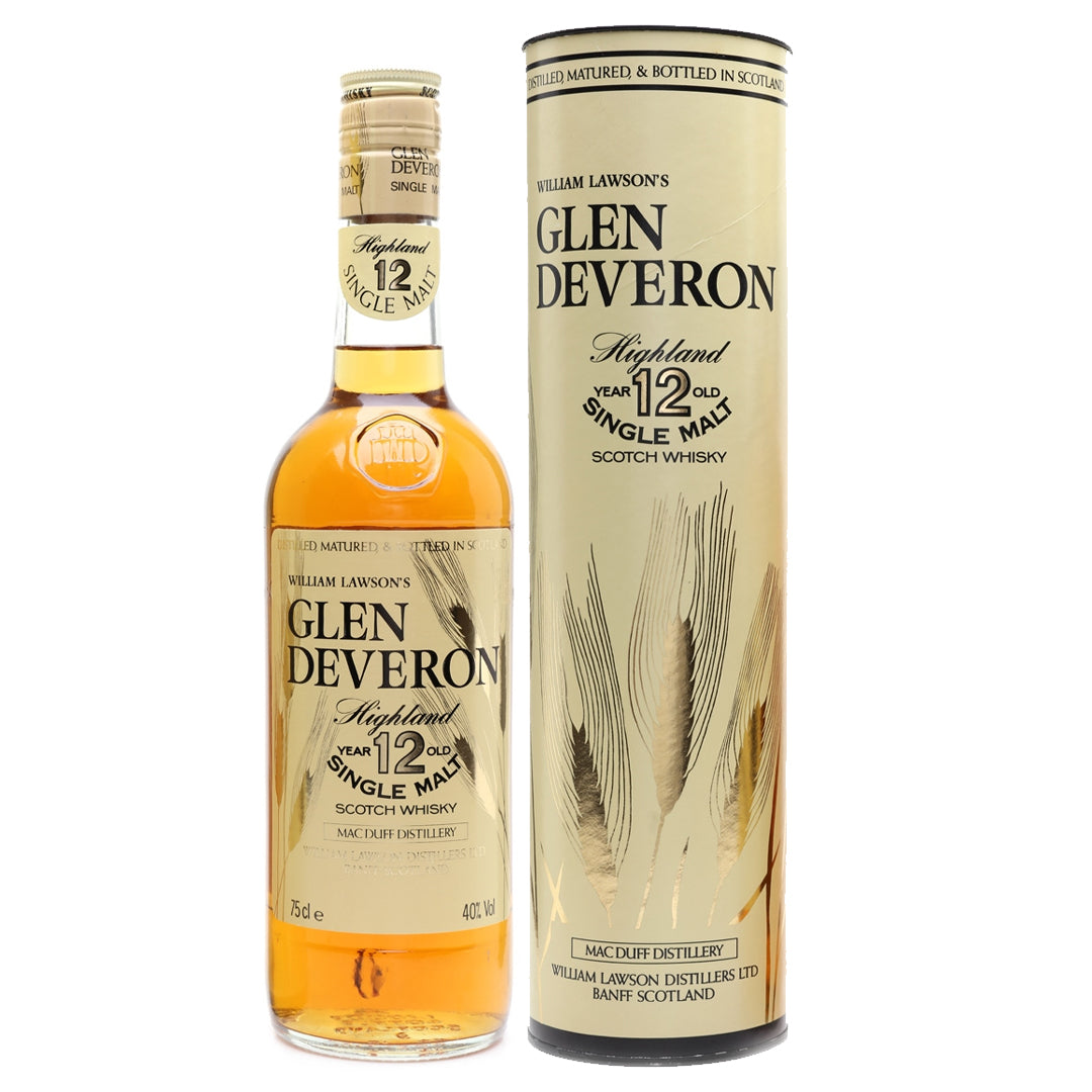 Glen Deveron 12 Year Old 1980s Bottling Scotch Whisky Glen Deveron