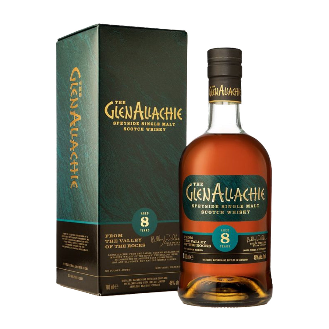 Glenallachie 8 Year Old Speyside Single Malt Scotch 750ML Scotch Whisky The GlenAllachie