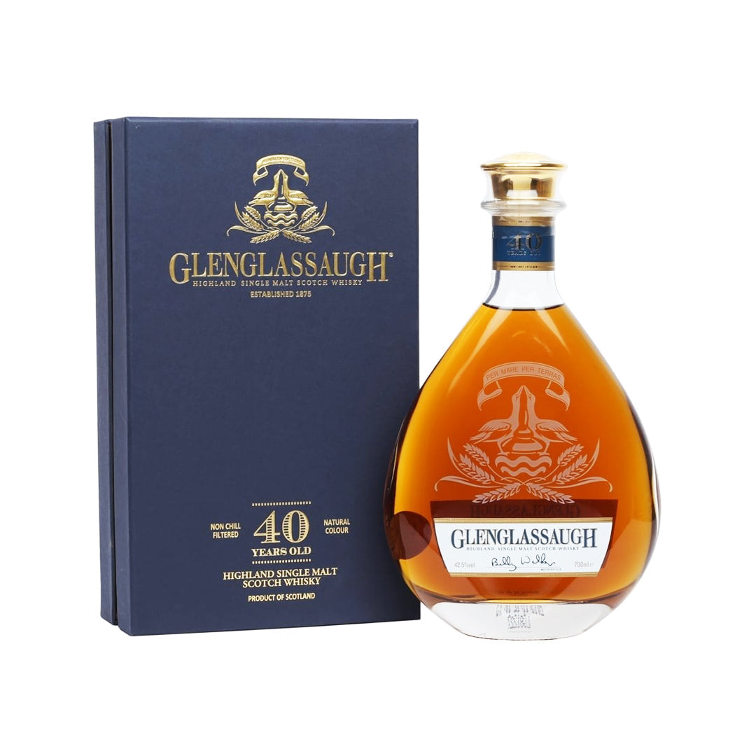 Glenglassaugh 40 Year Old Single Malt Whisky Scotch Whisky Glenglassaugh