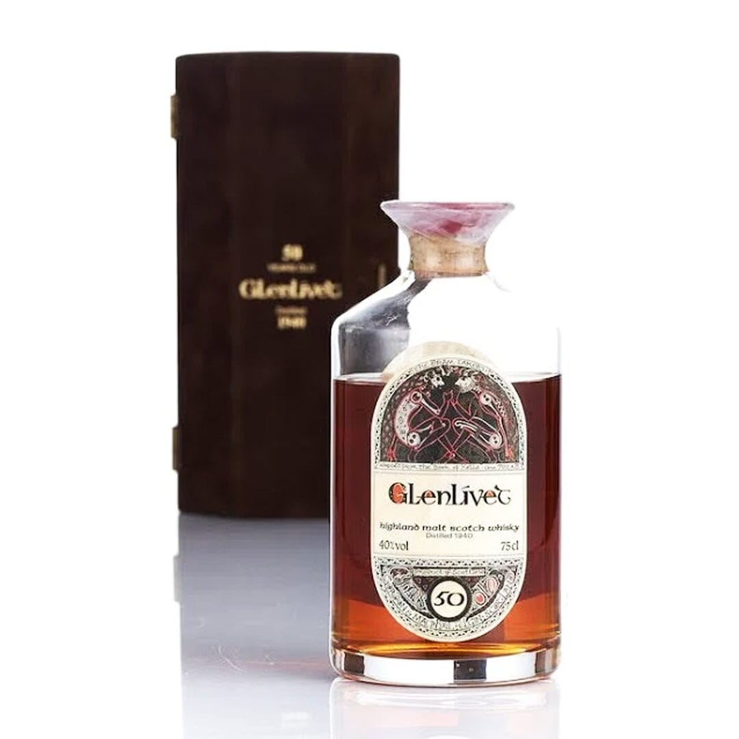 Glenlivet 50 Year Old Distilled in 1940 Scotch Whisky The Glenlivet