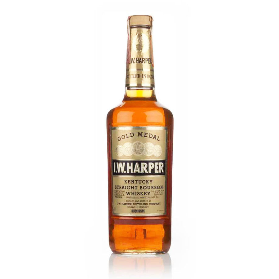 Gold Medal I.W Harper 1970s 86 Proof Kentucky Straight Bourbon Kentucky Straight Bourbon Whiskey I.W. Harper