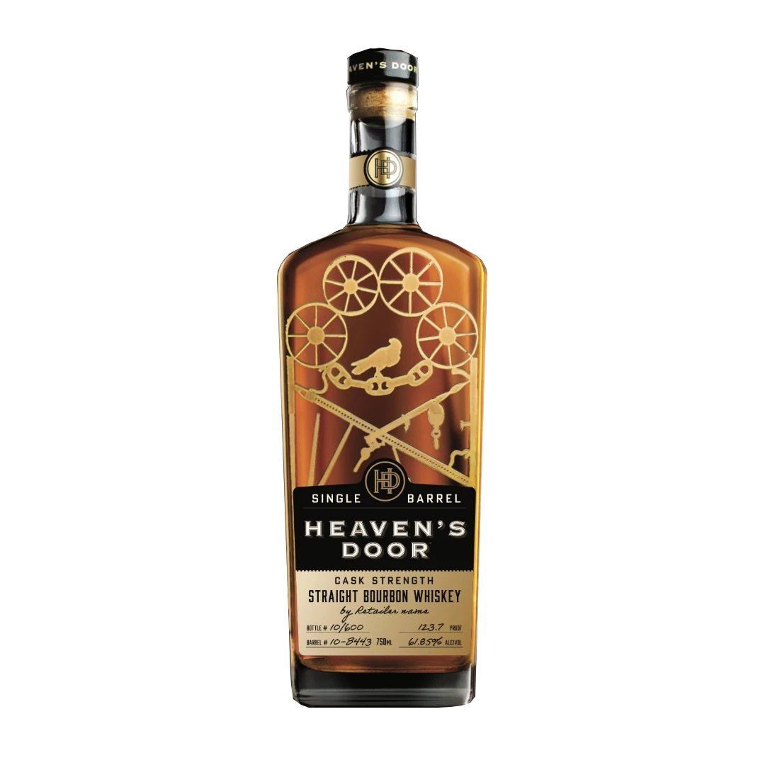Heaven’s Door Cask Strength Single Barrel 2021 Straight Bourbon Whiskey Heaven's Door Whiskey