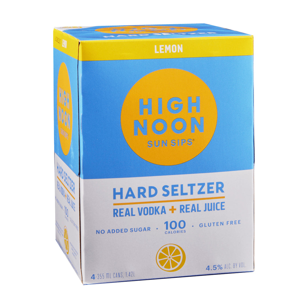 High Noon Lemon 4PK Hard Seltzer High Noon
