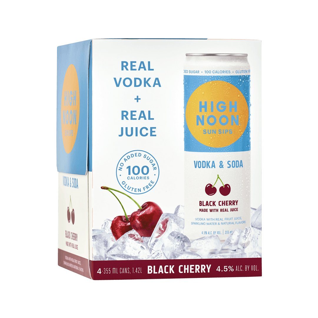 High Noon Black Cherry 4PK Hard Seltzer High Noon