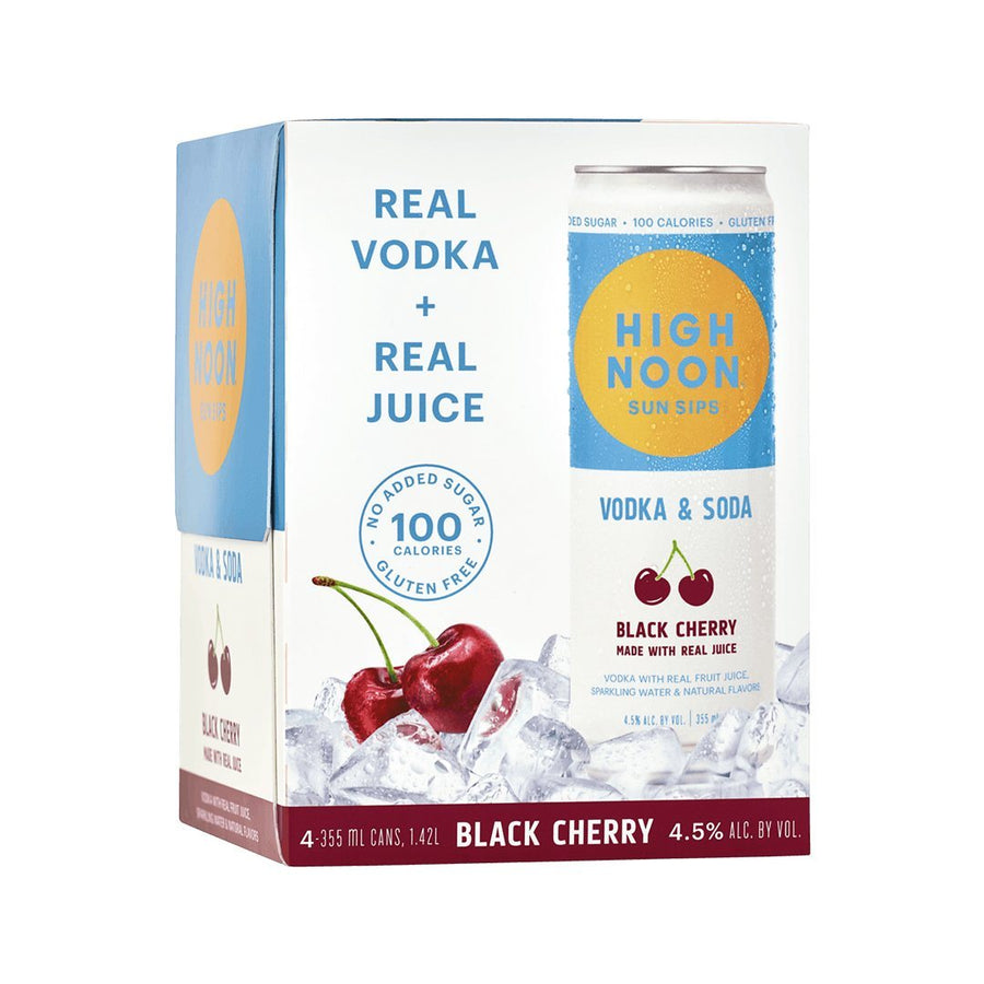 High Noon Black Cherry 4PK Hard Seltzer High Noon