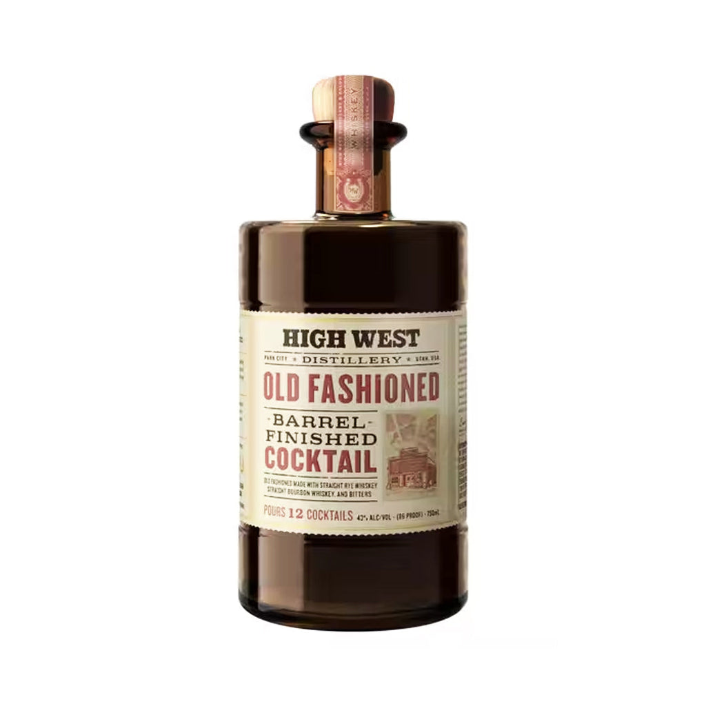 High West Old Fashioned Cocktail High West Distillery 