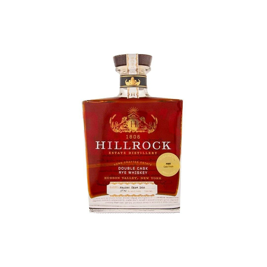 Hillrock Double Cask Rye Whiskey Port Finish Rye Whiskey Hillrock