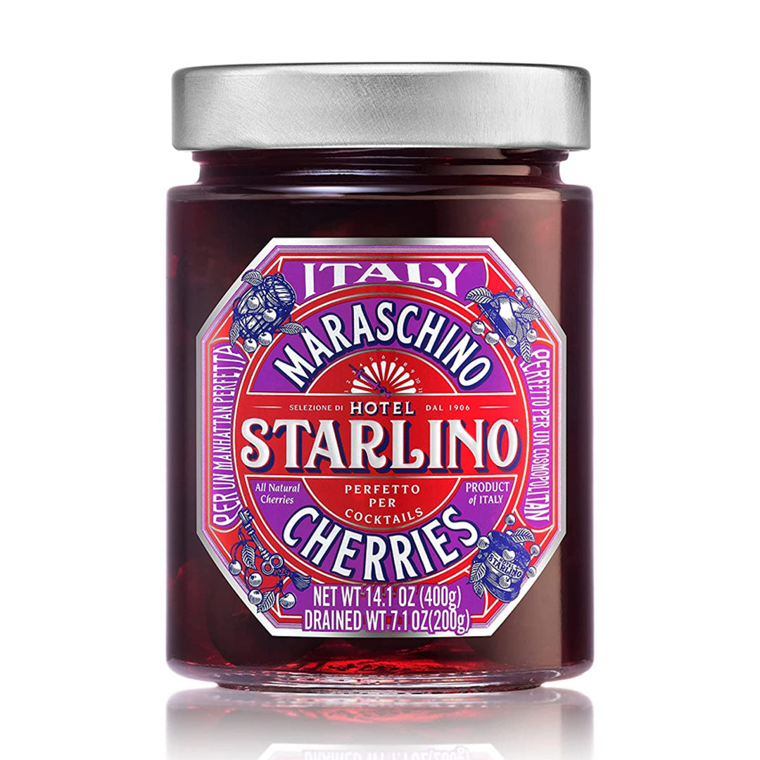 Hotel Starlino Maraschino Cocktail Cherries 14OZ Cocktail Mixers Hotel Starlino