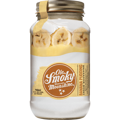 Ole Smoky Banana Pudding Cream Moonshine Liqueur, Cordials & Schnapps Ole Smoky